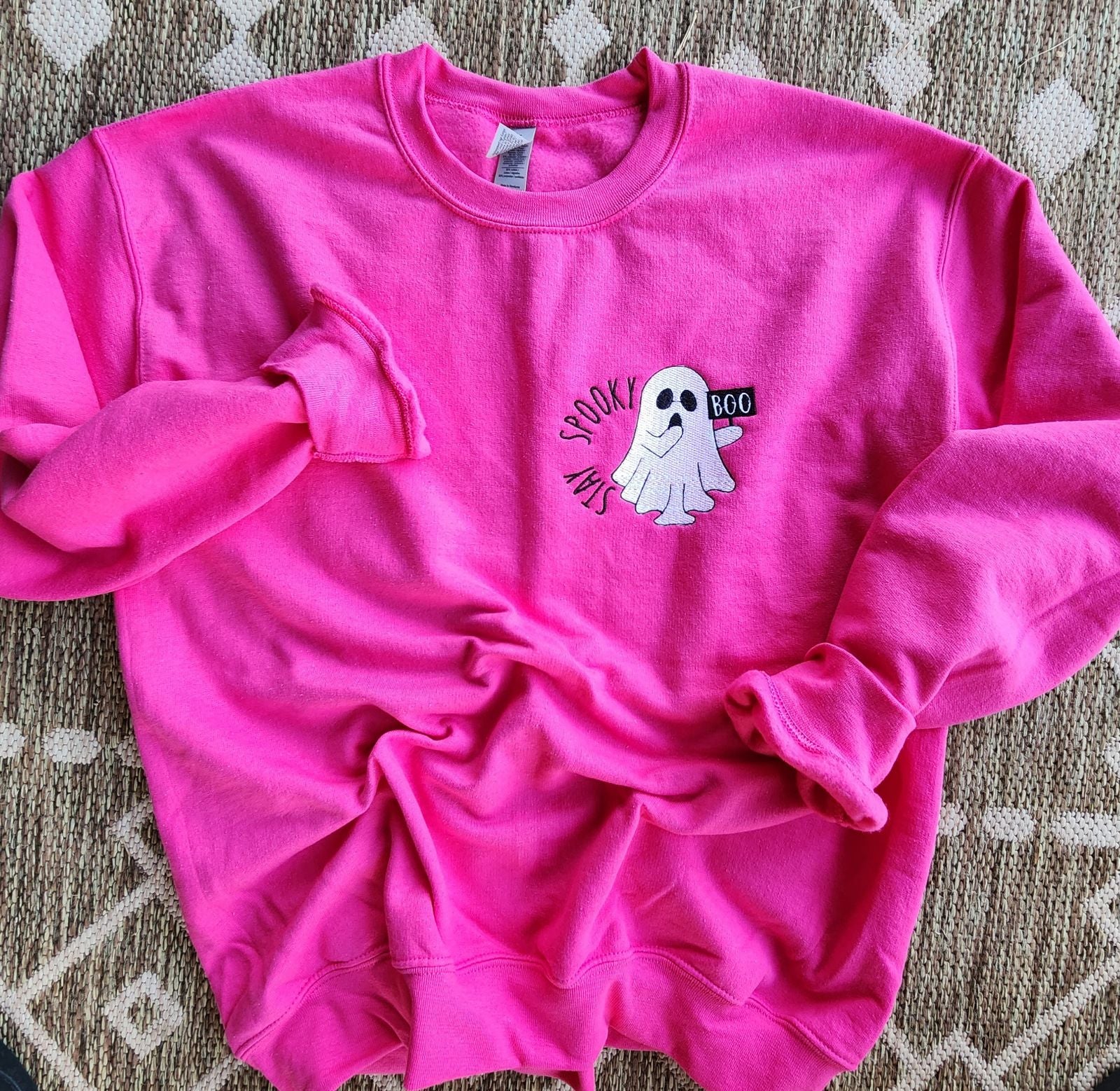 Spooky Embroidered Sweatshirt