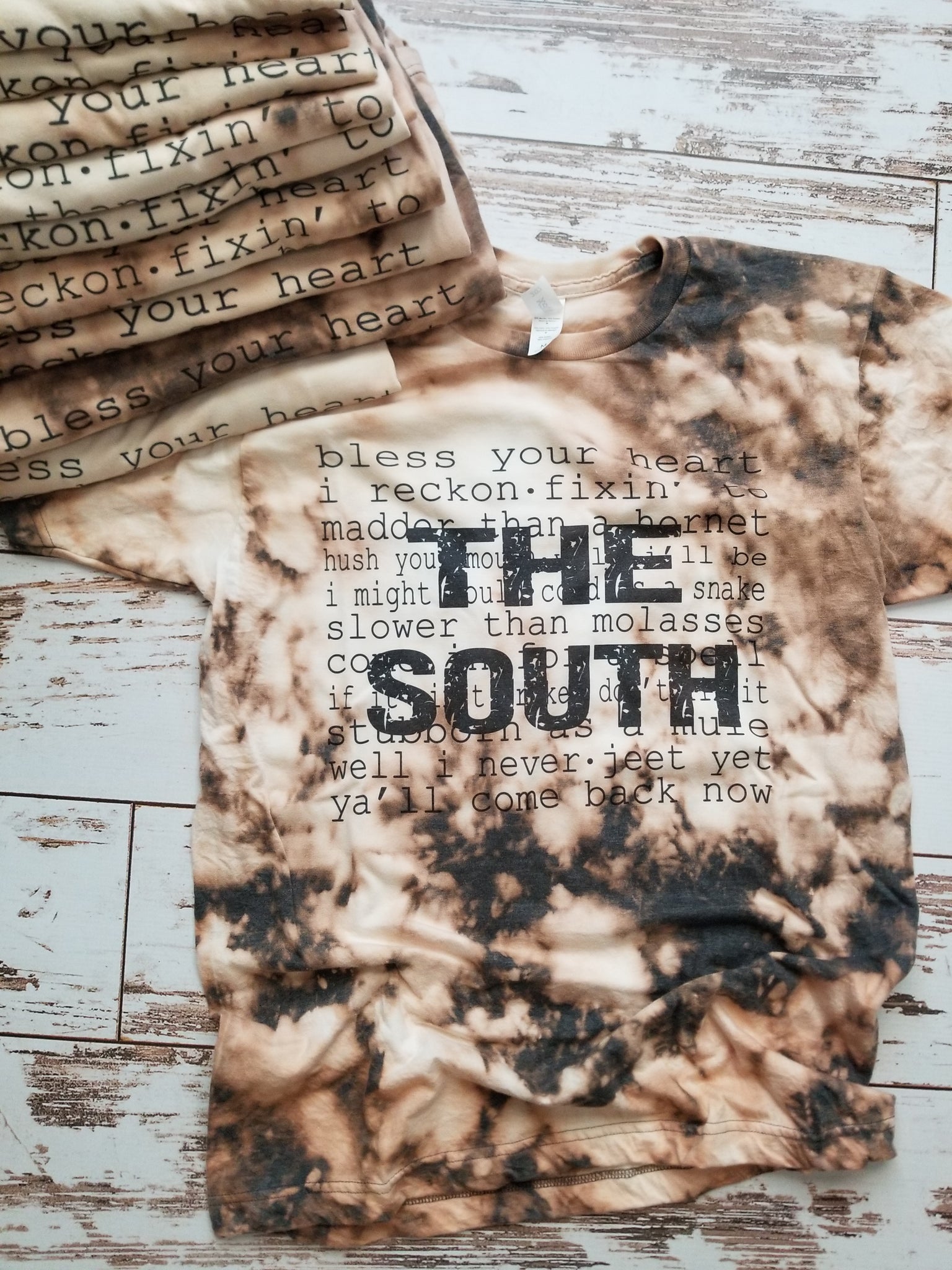 The South Bleached Tee