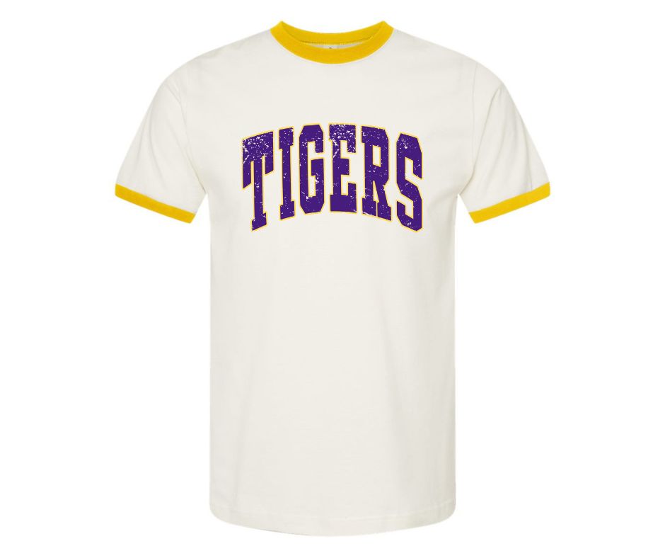 Tigers Ringer Tees