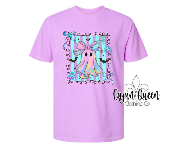 Neon purple girly ghost