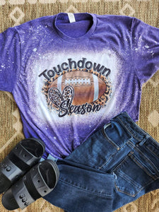 Touchdown season bleached shirt
