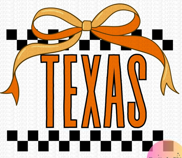 $12 tee deal Checkered Bow State