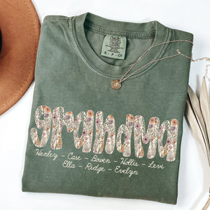 Custom vintage floral