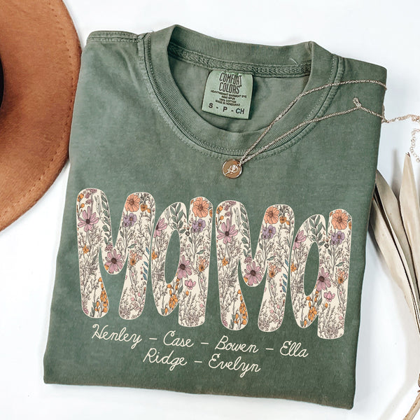Custom vintage floral