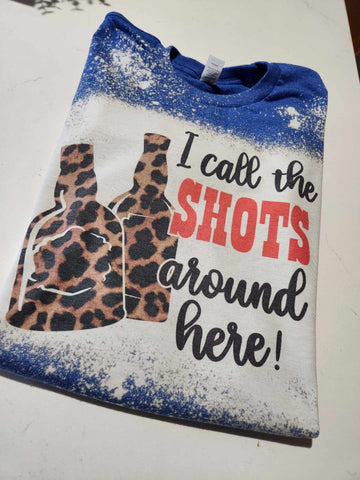 Call the shots Bleached Tee