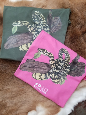MFA Jungle Carpet Python NEW tshirt