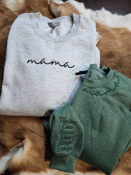 Custom mama gildan sweatshirt