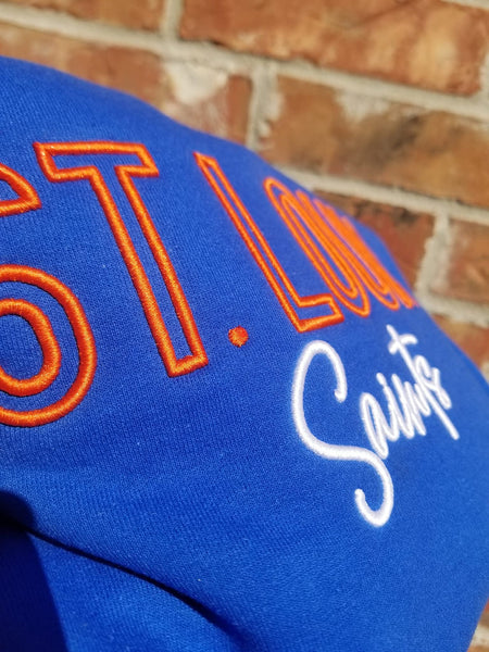 Puff embroidered spirit GILDAN sweatshirt