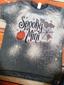 Spooky mini bleached tee
