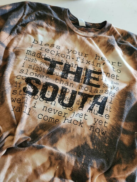 The South Bleached Tee